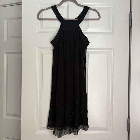 Beaded Silk Dress Nicola Peretti - Picture 1 of 7